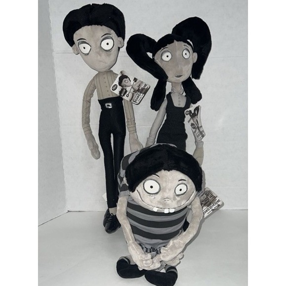 Disney Other - DISNEY PLUSH SET  Frankenweenie Victor Frankenstein ELSA Van Edgar NWT NEW